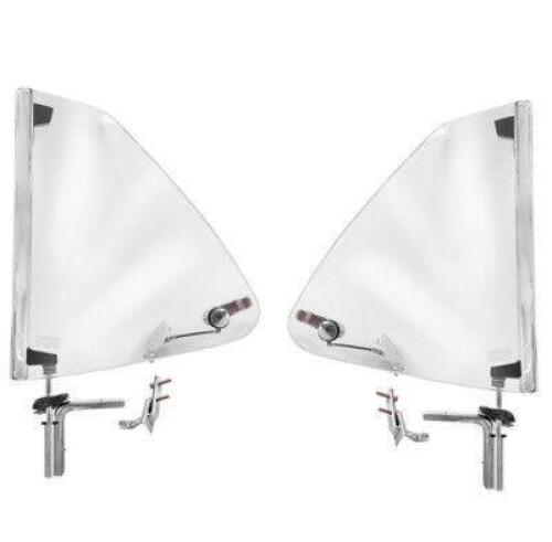 AFF55 42152 MUSTANG 64 55 QUARTER VENT WINDOW ASST W/ CLEAR GLASS