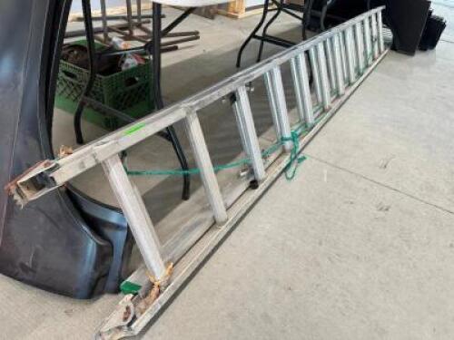 WERNER 20 ALUMINUM EXTENSION LADDER