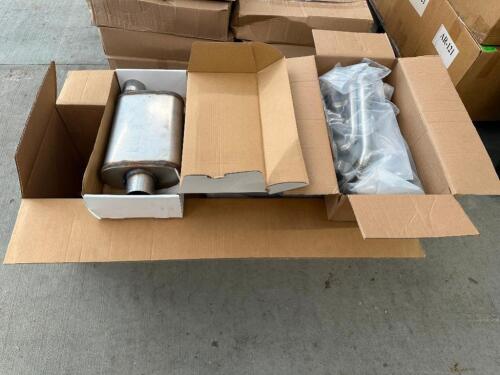 REPRODUCTION EXHAUST MANIFOLD KIT FOR 1967 1977 FORD BRONCO. (NEW )