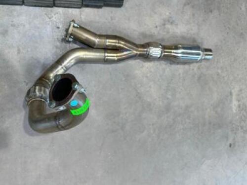 STAINLESS STEEL PERFORMANCE EXHAUST PIPE Y PIPE WITH FLEX JOINT
