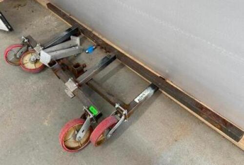 METAL SHOP FRAME CART ( TAKEN APART )
