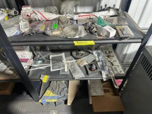 CONTENTS OF (2) INDIVIDUAL SHELVES ASSORTED AUTO PARTS