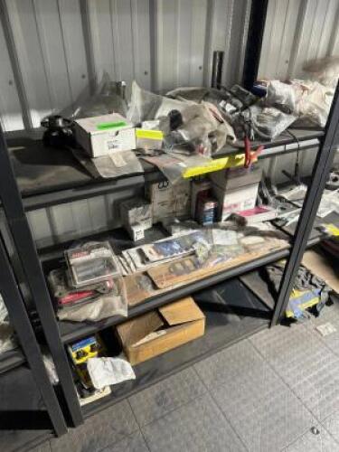 CONTENTS OF (3) INDIVIDUAL SHELVES ASSORTED AUTO PARTS