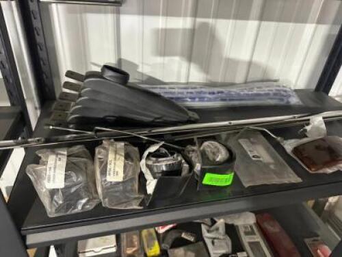 CONTENTS OF (1) INDIVIDUAL SHELF ASSORTED AUTOMOTIVE PARTS.
