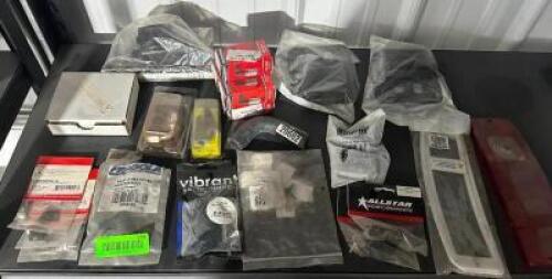 CONTENTS OF (1) INDIVIDUAL SHELF ASSORTED AUTOMOTIVE PARTS.