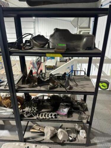 CONTENTS OF SHELF ASSORTED AUTO PARTS