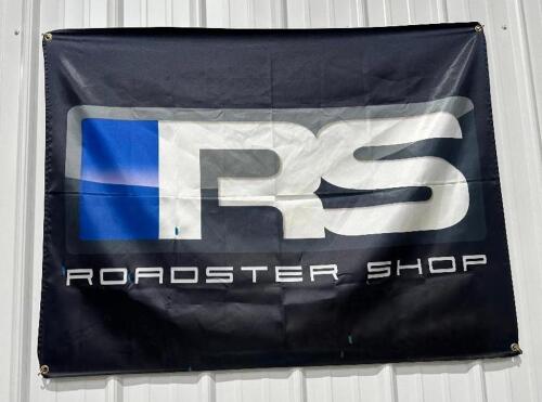 ROADSTER SHOP NYLON BANNER
