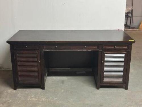 WOOD OFFICE DESK