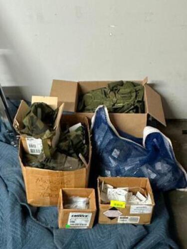 ASSORTED MILITARY HARDWARE AND TOOLS