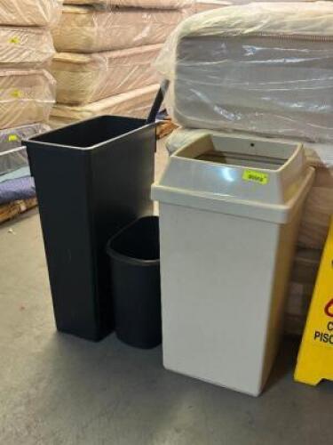 (3) - WASTE BINS