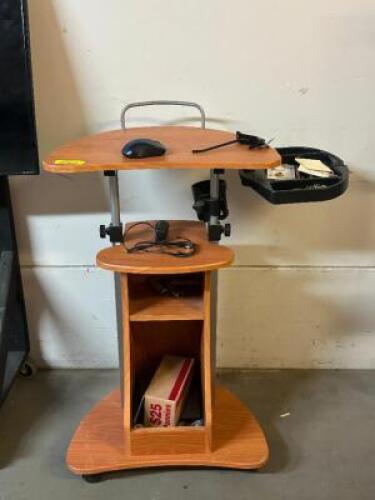 ROLLING COMPUTER STAND