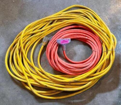 (2) HEAVY DUTY EXTENSION CORDS