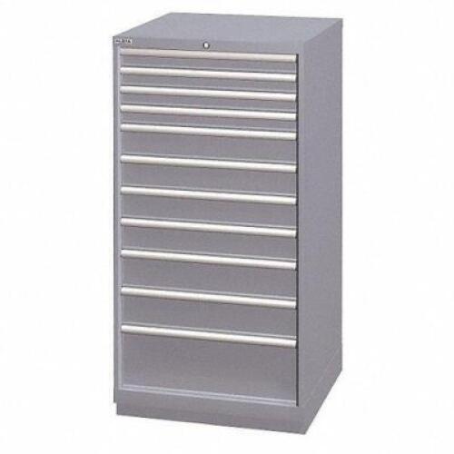 DESCRIPTION: (1) TOOL BOX BRAND/MODEL: LISTA INFORMATION: GRAY, 9 DRAWERS SIZE: 40" W X 23" D X 60" H RETAIL$: $4899.00 EA QTY: 1