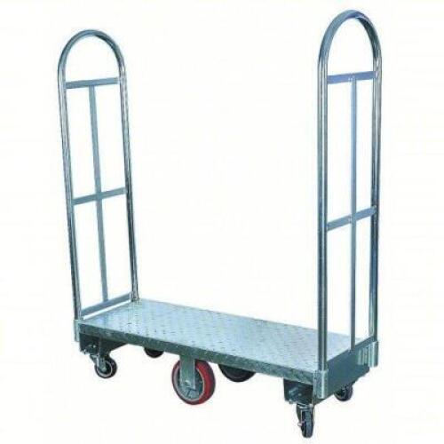 DESCRIPTION: (1) NARROW PLATFORM DECK BRAND/MODEL: DAYTON #4VMC8 INFORMATION: STEEL DECK, SOLID, 2000 LB CAPACITY SIZE: 60" X 16" X 10 3/4" RETAIL$: $