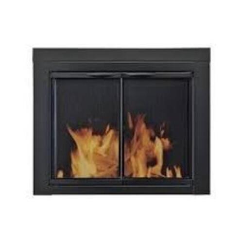 DESCRIPTION: (1) FIREPLACE GLASS DOOR BRAND/MODEL: PLEASANT HEARTH #AN 1012 INFORMATION: IMAGES ARE FOR ILLUSTRATION PURPOSES ONLY AND MAY NOT BE AN E