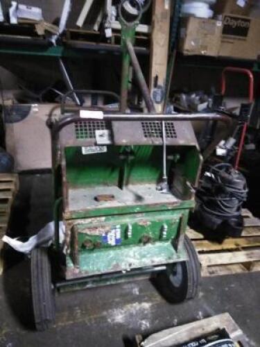 DESCRIPTION: (1) WELDING CART BRAND/MODEL: SAF T CART INFORMATION: GREEN, MOBILE QTY: 1
