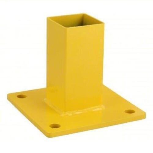DESCRIPTION: (4) GUARD RAIL MOUNTING BRACKET BRAND/MODEL: VESTIL #21XL87 INFORMATION: YELLOW, STEEL SIZE: 15/16" MOUNTING HOLE RETAIL$: $121.77 EA QTY