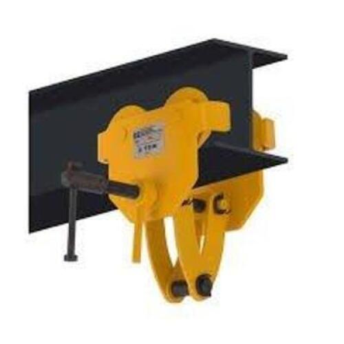 DESCRIPTION: (1) QUICK ADJUST BEAM TROLLEY BRAND/MODEL: OZ LIFTING PRODUCTS #OZ2QAT INFORMATION: YELLOW, STEEL, 2 TON CAPACITY RETAIL$: $305.95 EA QTY