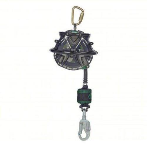 DESCRIPTION: (1) SELF RETRACTING BRAND/MODEL: MSA #197ET6 INFORMATION: 2 1/2 INSTEEL SNAP HOOK ANCHOR, HARNESS STEEL SNAP HOOK SIZE: 20' LINE RETAIL$: