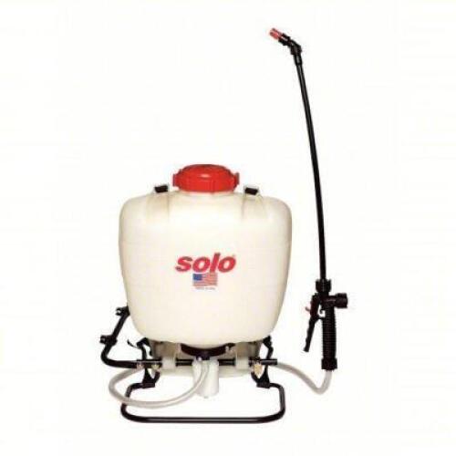DESCRIPTION: (1) BACKPACK SPRAYER BRAND/MODEL: SOLO #3JEJ4 INFORMATION: WHITE SIZE: 4 GALLONS RETAIL$: $125.52 EA QTY: 1
