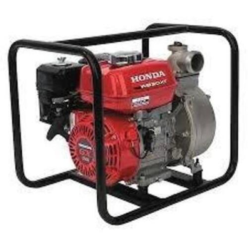 DESCRIPTION: (1) ENGINE DRIVEN PUMP BRAND/MODEL: HONDA #WB20XT4A INFORMATION: 3 1/2 HP, 2 IN MNPT, 2 IN MNPT, 131 GPM FLOW RATE @ 20 FT. OF HEAD, OPEN