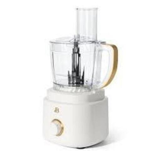 DESCRIPTION: (1) FOOD PROCESSOR BRAND/MODEL: BEAUTIFUL INFORMATION: WHITE SIZE: 10 CUP RETAIL$: $74.96 EA QTY: 1