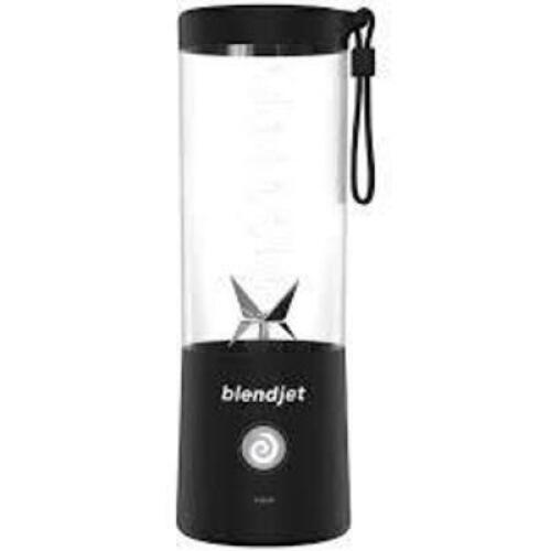DESCRIPTION: (1) PORTABLE BLENDER BRAND/MODEL: BLEND JET INFORMATION: BLACK SIZE: 20 OZ RETAIL$: $24.90 EA QTY: 1