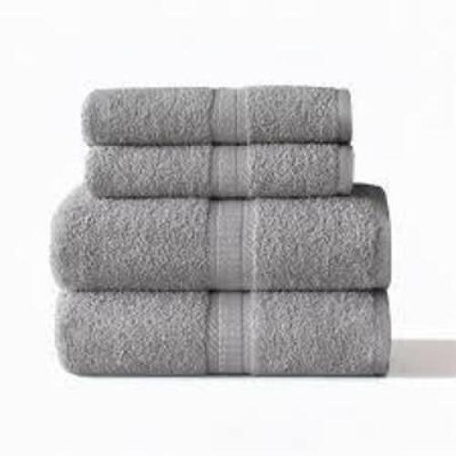DESCRIPTION: (2) SETS OF BATH TOWELS BRAND/MODEL: MAINSTAYS INFORMATION: GRAY SIZE: 27" X 52" RETAIL$: $15.99 EA QTY: 2