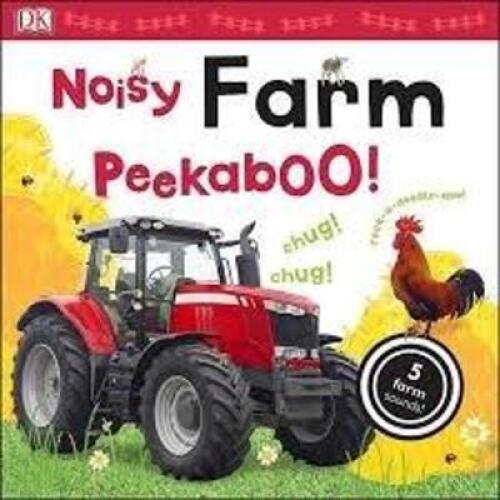 DESCRIPTION: (1) CHILDRENS FARM BOOK INFORMATION: "NOISY FARM PEEKABOO" RETAIL$: $14.13 EA QTY: 1