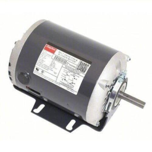 DESCRIPTION: (1) BELT DRIVE MOTOR BRAND/MODEL: DAYTON #4K252 INFORMATION: 1 SPEED, OPEN DRIP PROOF, CRADLE BASE MOUNT, 1/3 HP, 1,725 NAMEPLATE RPM RET