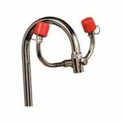DESCRIPTION: (3) PLUMBED EYE WASH STATION BRAND/MODEL: OPTI KLENS #9CFY9 INFORMATION: CHROME PLATED BRASS PIPE, FAUCET MOUNT RETAIL$: $120.39 EA QTY: