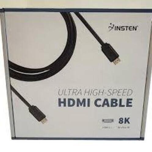 DESCRIPTION: (3) ULTRA HIGH SPEED HDMI CABLE BRAND/MODEL: INSTEN INFORMATION: WHITE, 8K SIZE: 10' RETAIL$: $12.99 EA QTY: 3