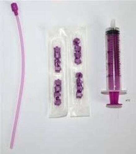 DESCRIPTION: (1) BOX OF (50) SYRINGES BRAND/MODEL: VYGON #NUTRISAFE2 SIZE: 35 ML RETAIL$: $136.99 EA QTY: 1