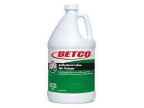 DESCRIPTION: (4) ANTIBACTERIAL LOTION SKIN CLEANER BRAND/MODEL: BETCO #14104 00 SIZE: 1 GALLON SIZE BOTTLES, 4 GALLONS PER CASE QTY: 4