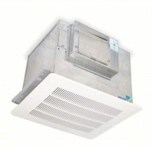 DESCRIPTION: (1) CEILING EXHAUST VENTILATOR BRAND/MODEL: DAYTON #5AE75 INFORMATION: 557 CFM MAX AIRFLOW, 1 SPEEDS, 5 SONES, HIGH PROFILE, 115V AC, 115