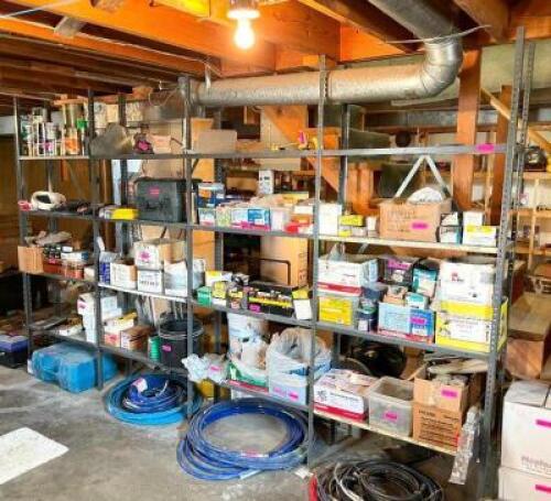 4-SECTION SHELVING UNIT