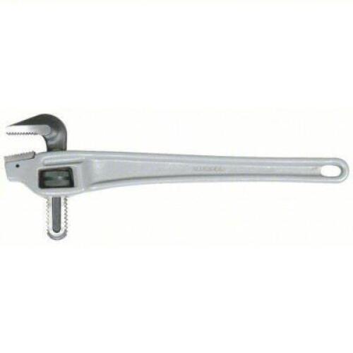DESCRIPTION: (1) OFFSET PIPE WRENCH BRAND/MODEL: WESTWARD #1XJZ9 INFORMATION: ALUMINUM, 3 IN JAW CAPACITY, SERRATED, I BEAM SIZE: 24 IN OVERALL LG RET