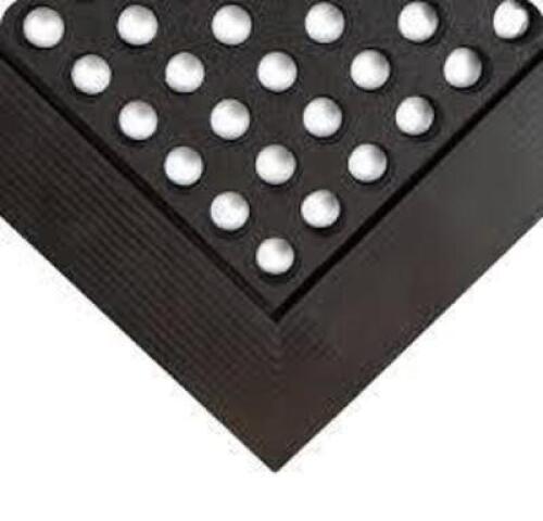 DESCRIPTION: (1) ALL PURPOSE DRAINAGE MAT BRAND/MODEL: MSC #88267679 INFORMATION: BLACK, INTERLOCKING, PEBBLE SIZE: 28" X 40" RETAIL$: $125.91 EA QTY: