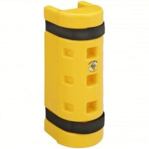 DESCRIPTION: (14) PALLET RACK GUARD BRAND/MODEL: RACK SENTRY #41A016 INFORMATION: STRAP ON, ON UPRIGHT, THERMOPLASTIC, YELLOW SIZE: 4 IN X 6 1/4 IN X