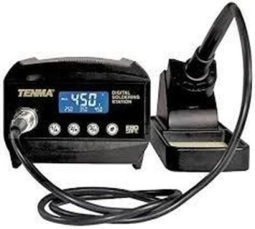 DESCRIPTION: (1) COMPACT DIGITAL SOLDERING STATION BRAND/MODEL: TENMA #21 10115 INFORMATION: 60W RETAIL$: $99.95 EA QTY: 1