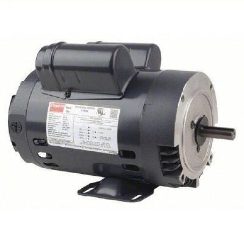 DESCRIPTION: (1) GENERAL PURPOSE MOTOR BRAND/MODEL: DAYTON #31TR90 INFORMATION: SINGLE PHASE, 3/4 HP, 115/208 230V AC, 56C FRAME SIZE, 1,725 RPM, B RE