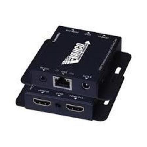 DESCRIPTION: (1) HDMI OVER CAT5E EXTENDER BRAND/MODEL: MCM CUSTOM AUDIO #50 15000 RETAIL$: $118.99 EA QTY: 1