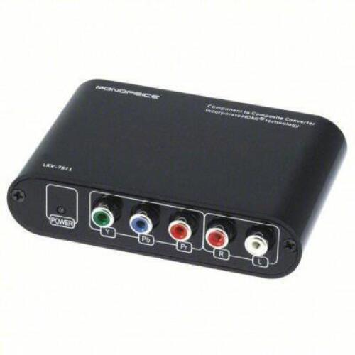 DESCRIPTION: (1) VIDEO CONVERTER BRAND/MODEL: MONOPRICE #VGA2VID INFORMATION: S VIDEO QTY: 1