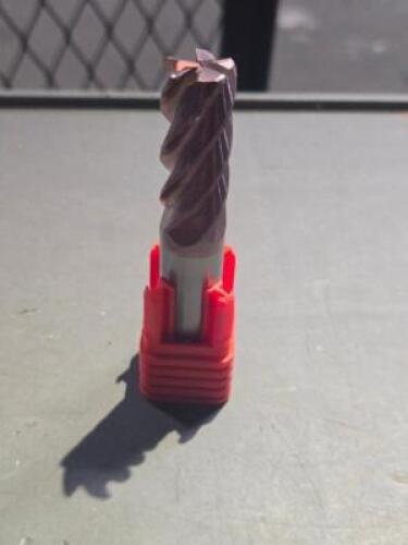 DESCRIPTION: (2) SOLID CARBIDE CORNER RADIUS END MILL FULLERTON 37663 5/8" DIA A $351.98 QTY: 2