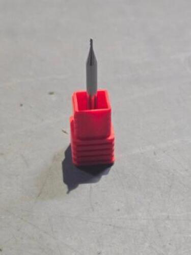 DESCRIPTION: (3) SOLID CARBIDE SQ END MILL BRAND/MODEL: ACCUPRO 37289899 SIZE: 0.0300" X 0.09000" X0.1250" RETAIL$: 46.44 QTY: 3