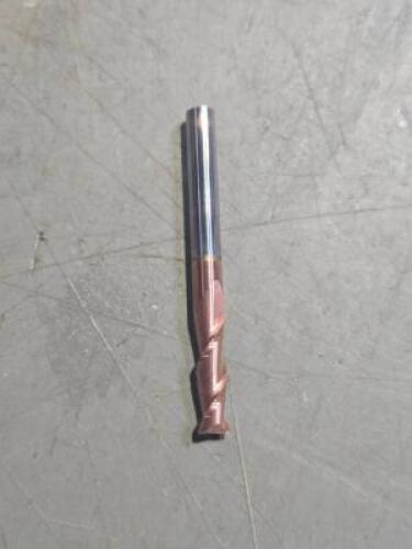 DESCRIPTION: (3) SOLID CARBIDE SQ END MILL BRAND/MODEL: ACCUPRO 07770381 SIZE: 3/16" X 5/8" X 3/16" RETAIL$: 46.41 QTY: 3