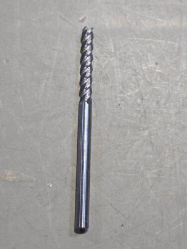 DESCRIPTION: (2) SOLID CARBIDE SQ END MILL BRAND/MODEL: ACCUPRO 07765670 SIZE: 3/16"X1 1/8" X 3/16" RETAIL$: 46.48 QTY: 2