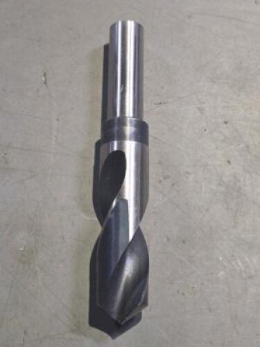 DESCRIPTION: (1) HSS REDUCED SHANK DRILL BIT BRAND/MODEL: HERTEL 89311633 SIZE: 1" X 3/4" RETAIL$: 89.93 QTY: 1