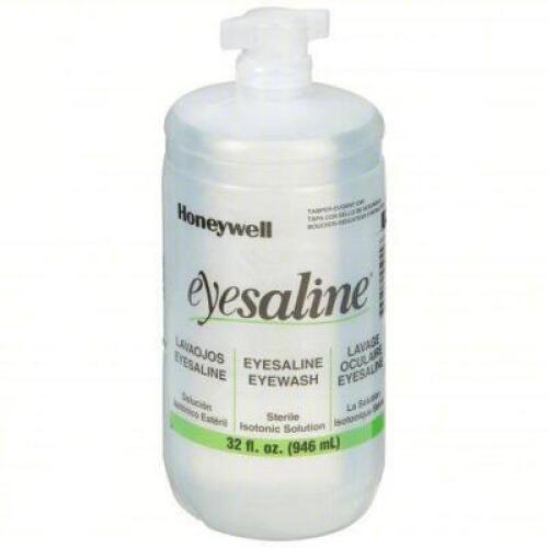 DESCRIPTION: (6) SINGLE USE EYEWASH BOTTLE BRAND/MODEL: EYESALINE 3ARE1 SIZE: 32 OZ RETAIL$: $112.98 QTY: 6