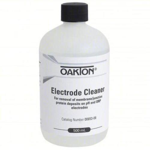 DESCRIPTION: (6) ELECTRODE CLEANING SOLUTION BRAND/MODEL: OAKTON 9DRY5 SIZE: 500ML RETAIL$: $147.90 QTY: 6